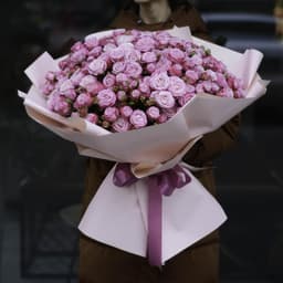 Букет "Lady Boom" с кустовыми розами
