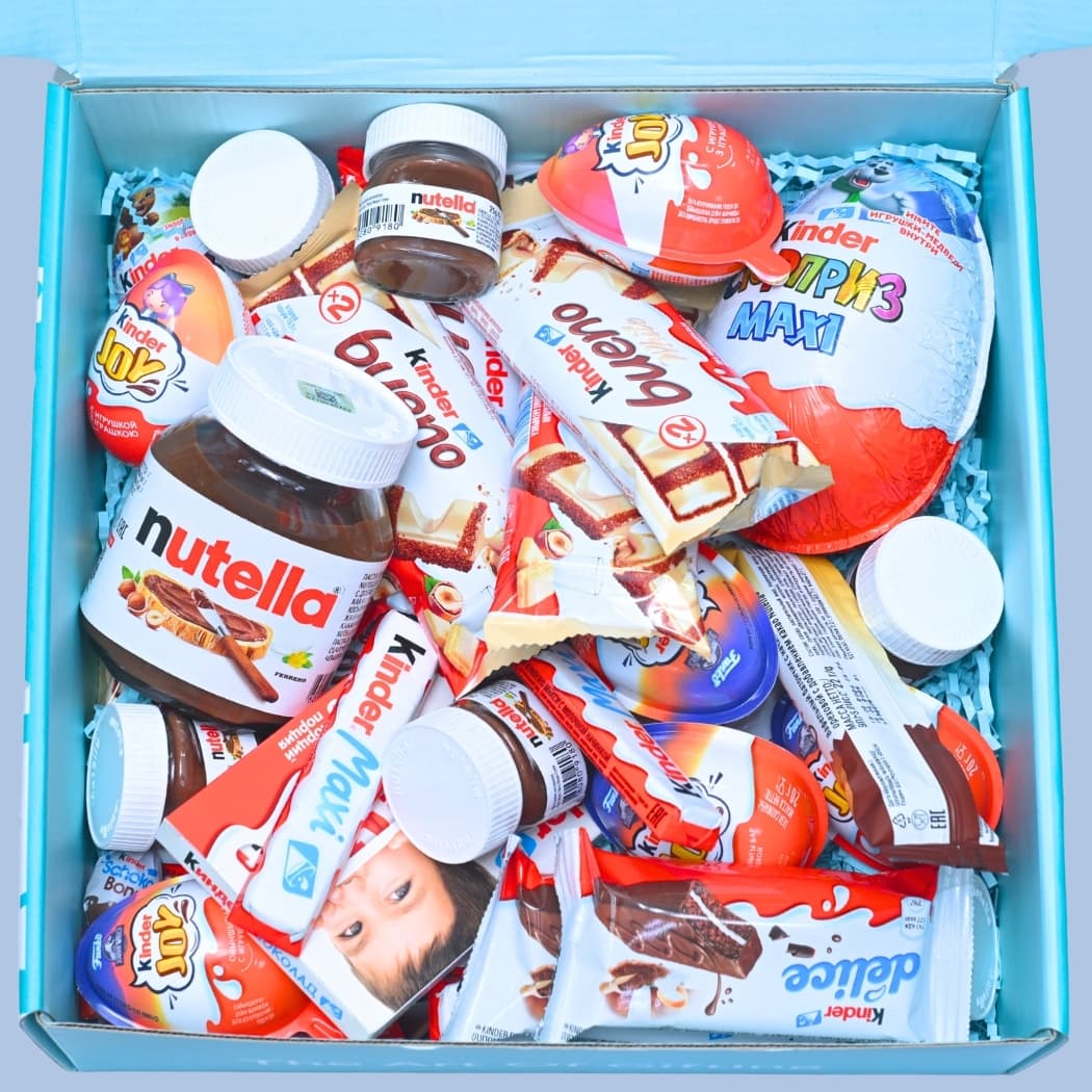 Подарочный Набор Nutella и Kinder – Шоколад и Лакомства