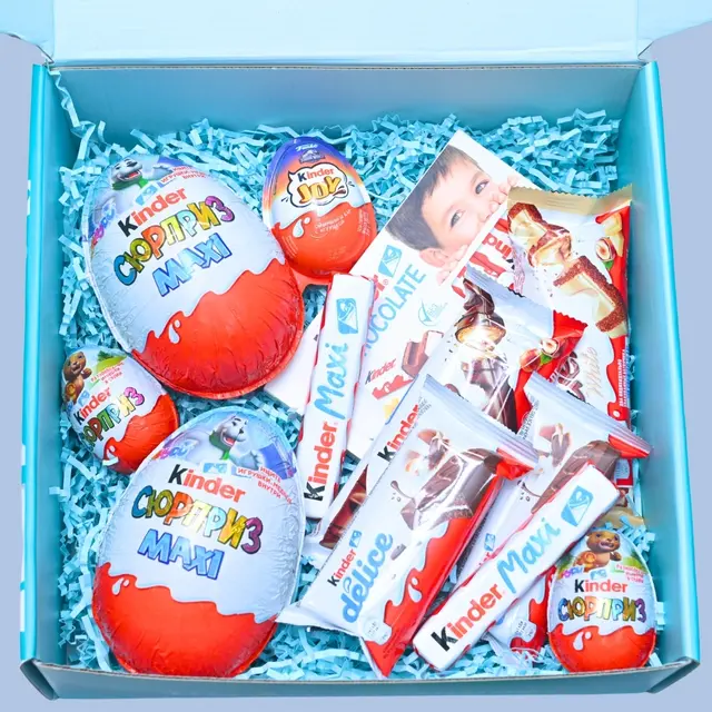 Подарочный Набор Kinder – Шоколадное Счастье для Всех Возрастов