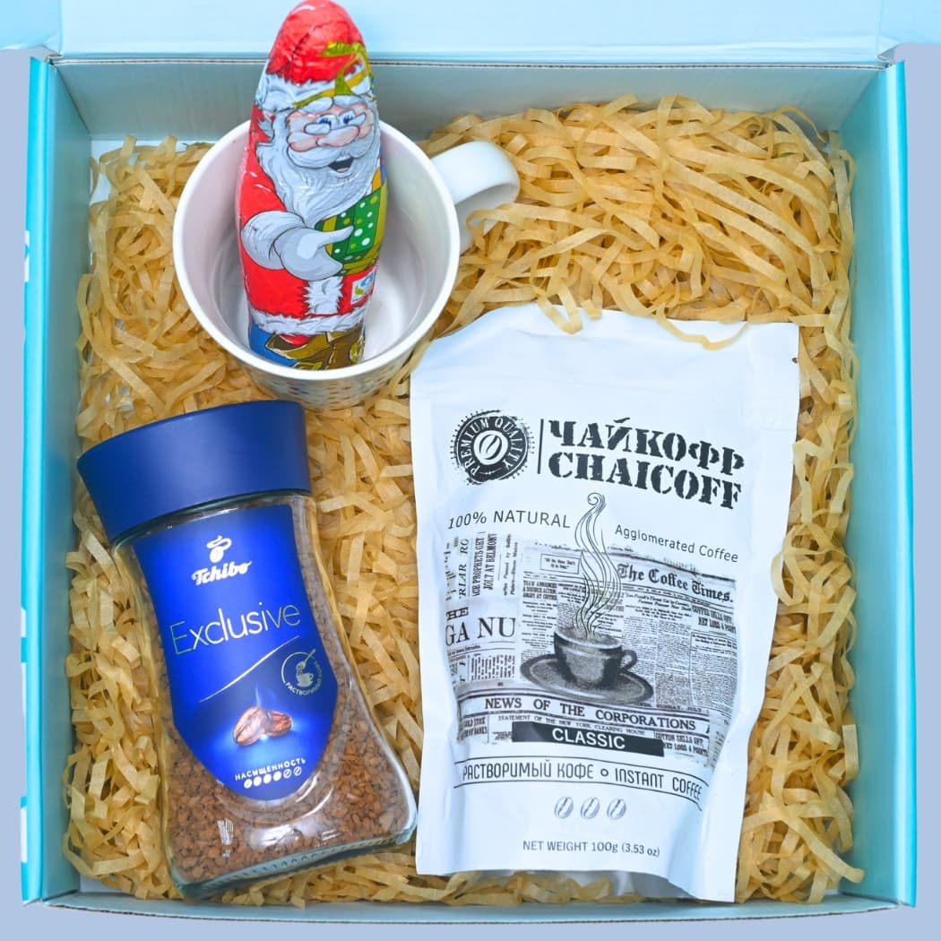 Праздничный Подарочный Набор с Кофе