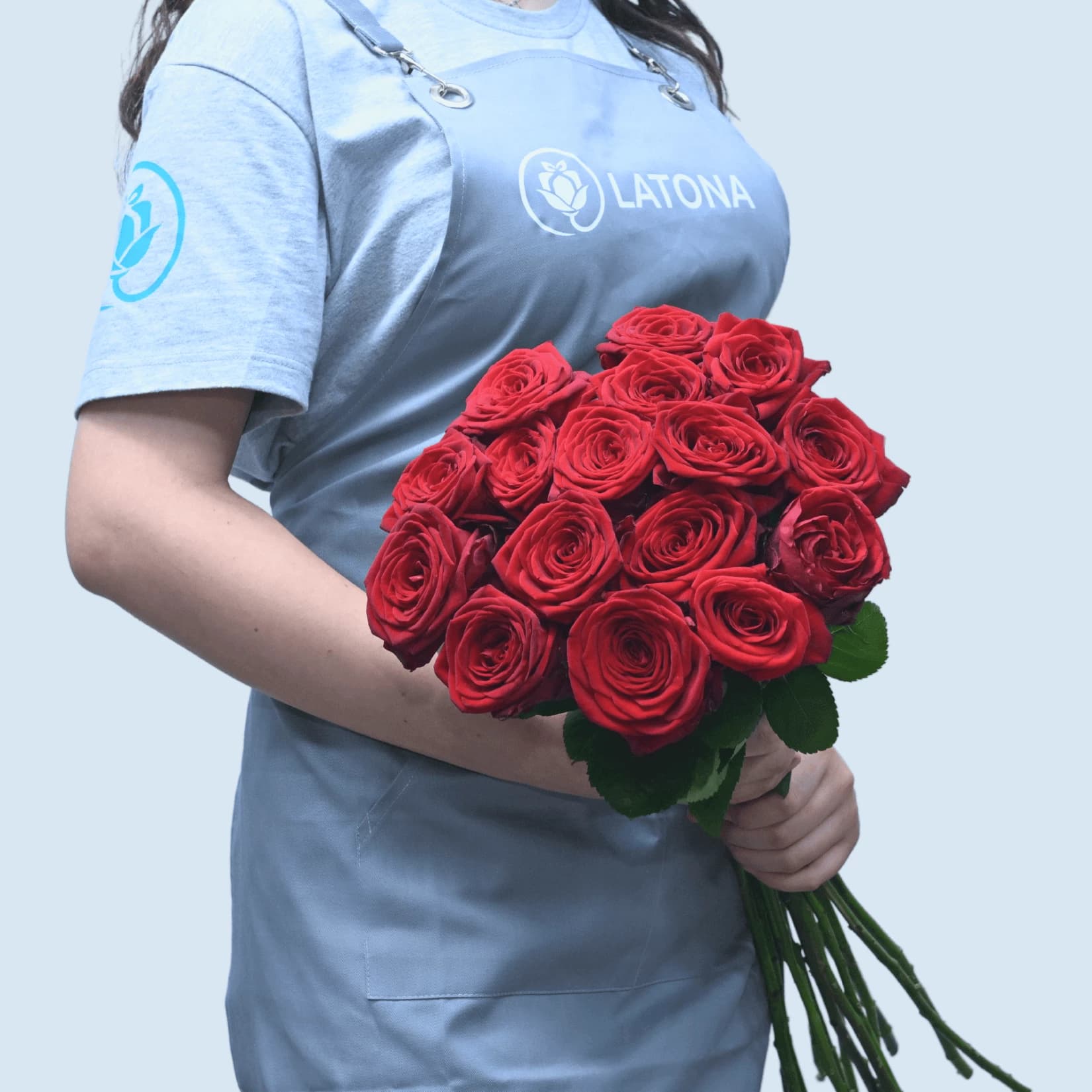 Букет из красных роз (15 штук)