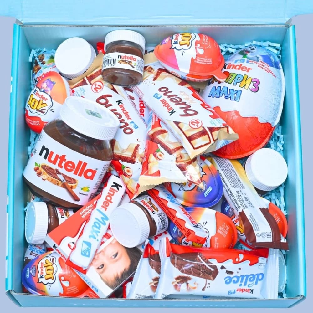 Подарочный Набор Nutella и Kinder – Шоколад и Лакомства