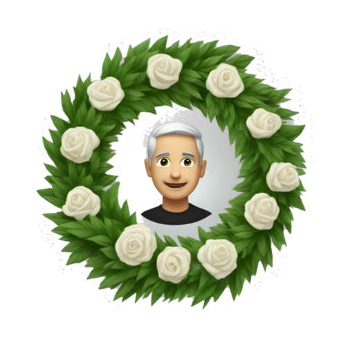 Wreaths with portraits