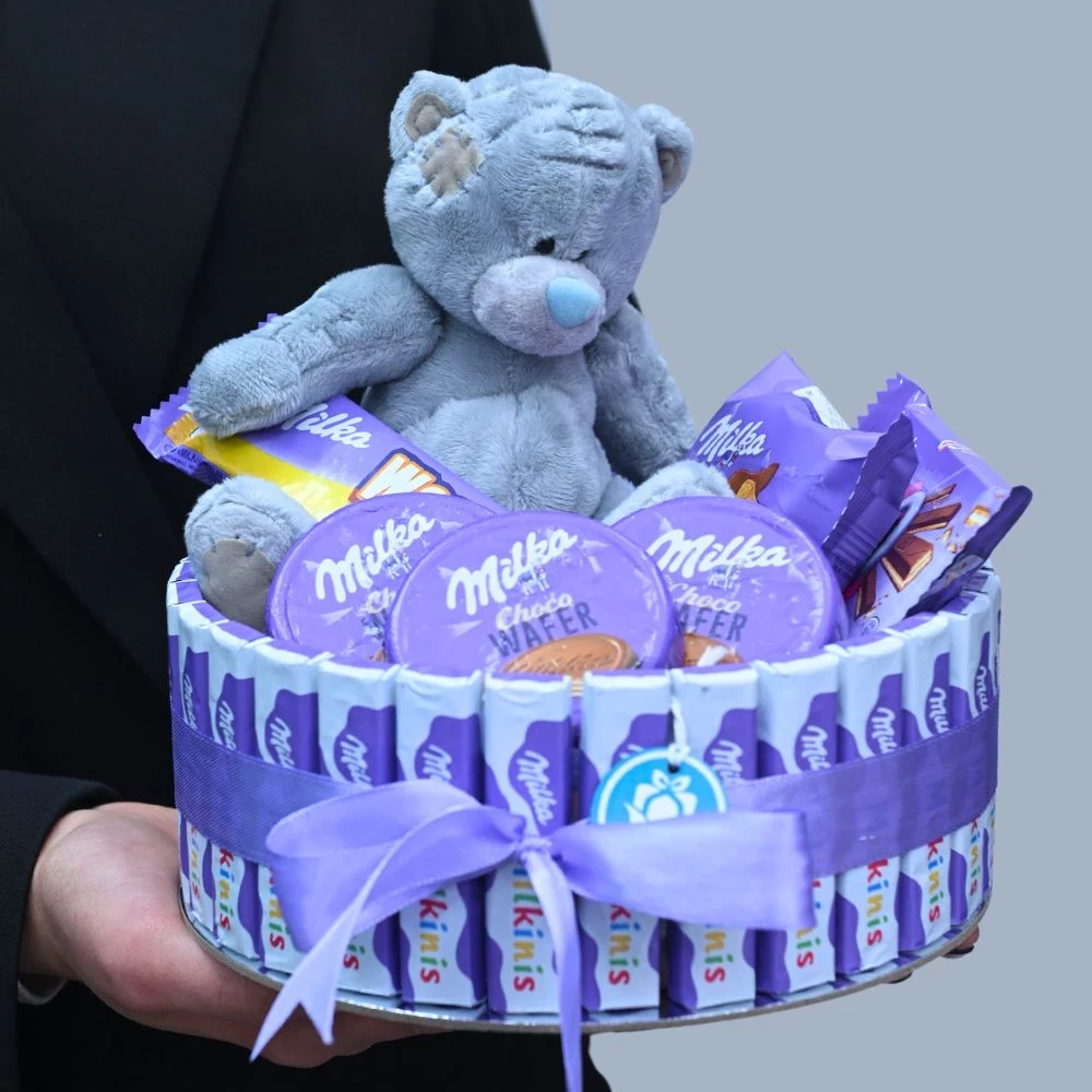 Milka շոկոլադե նվերների հավաքածու