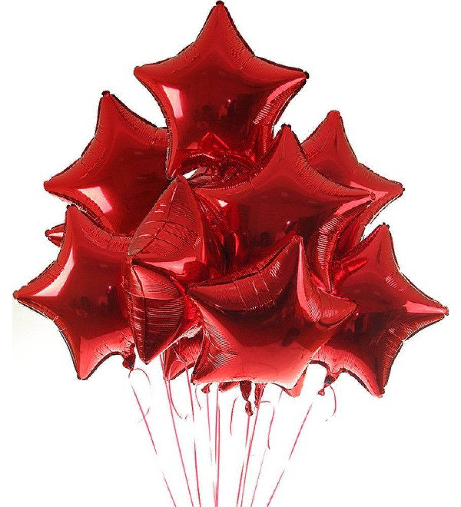 9-Foil Star Balloon Bouquet