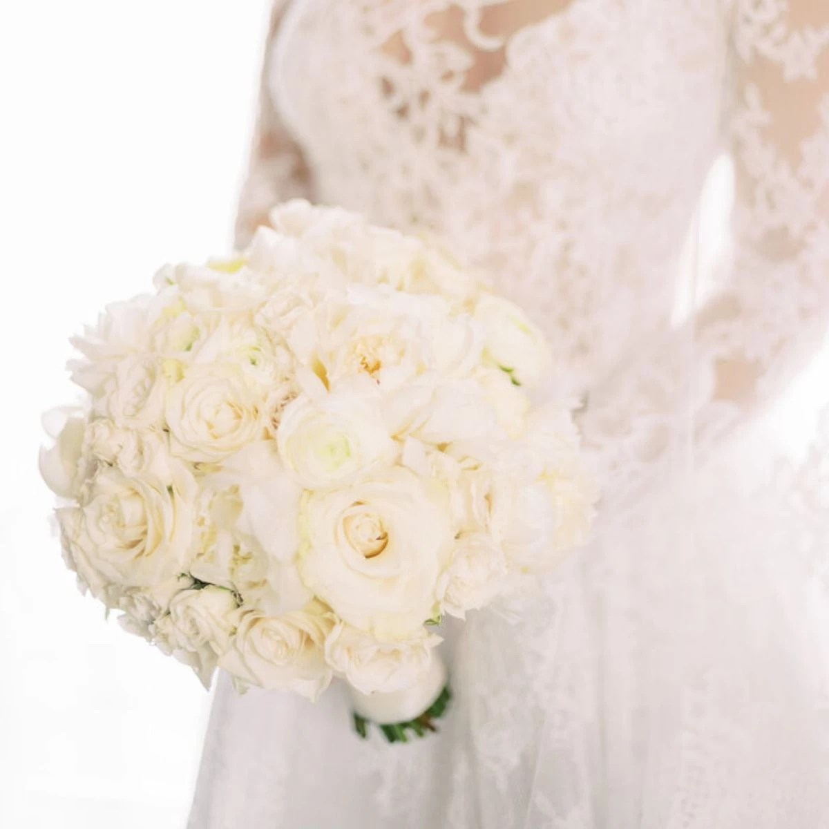 Bridal Bouquet with peonies №2