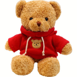Teddy Bear Plush Toy with Hoodie