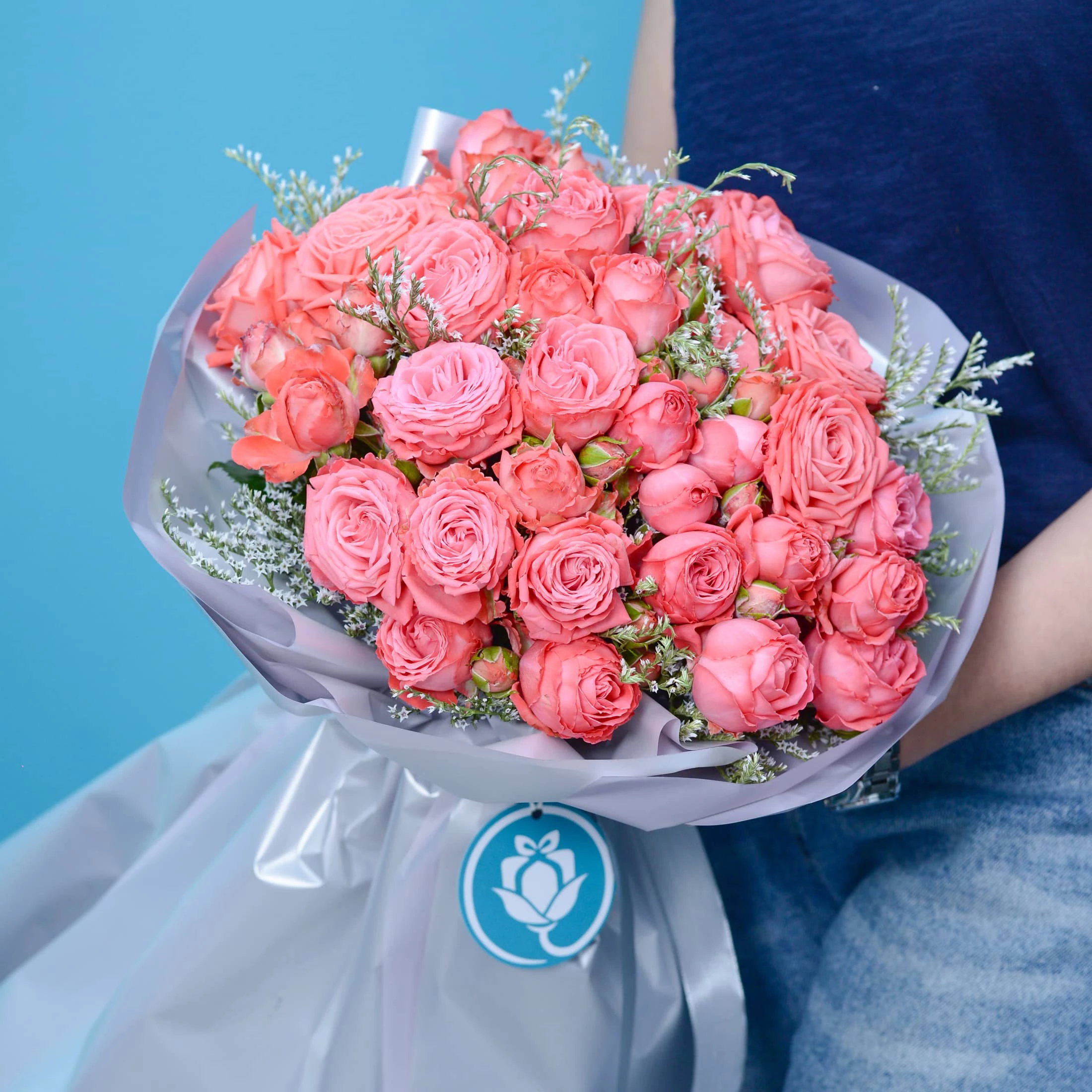 Bouquet BITLIS with  peony roses