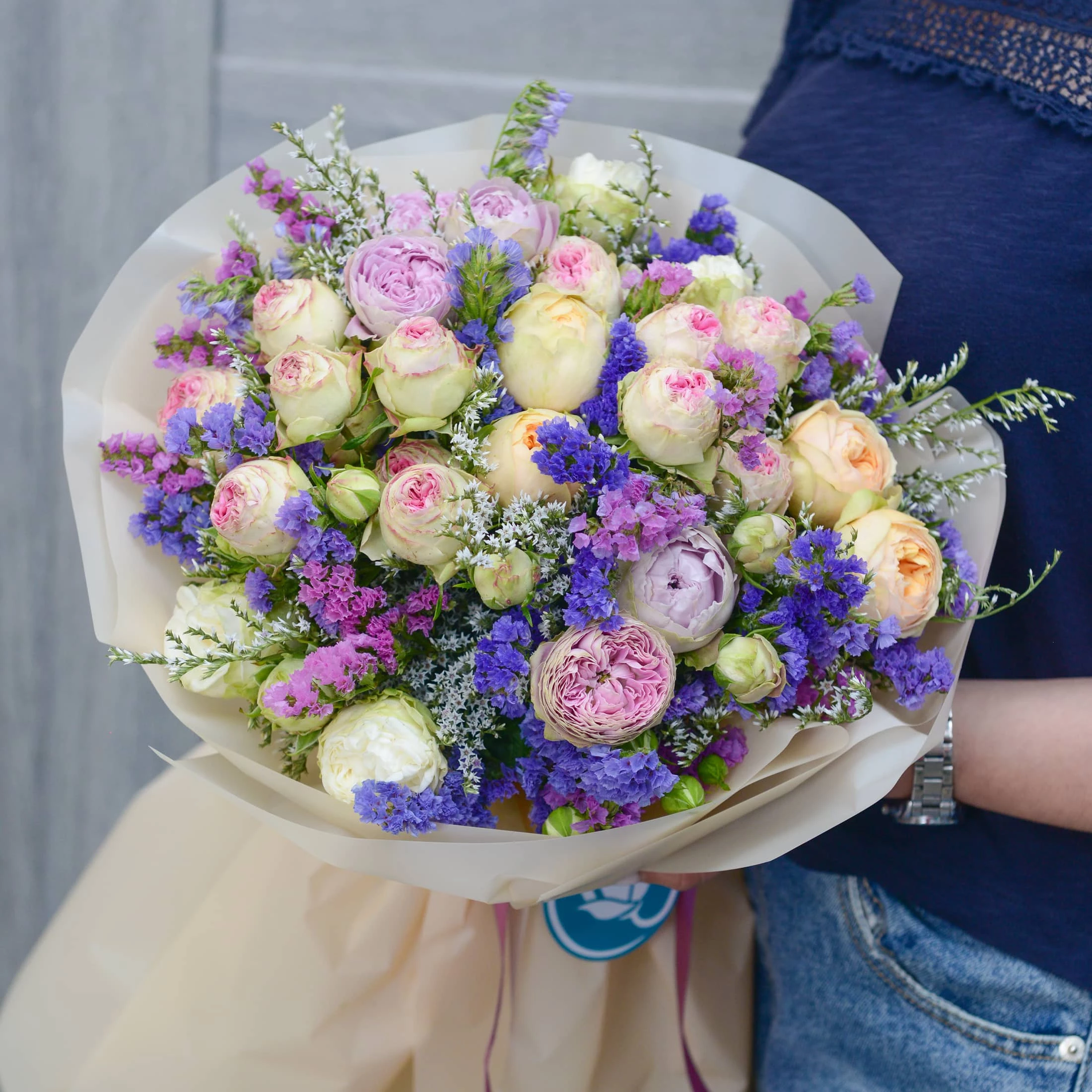 Bouquet CILICIA with  peony roses