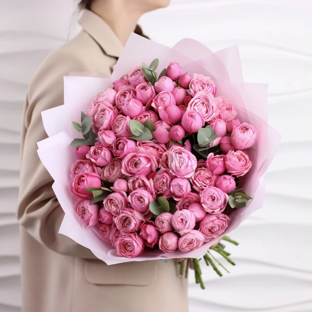 Bouquet SEBASTIA with  peony roses