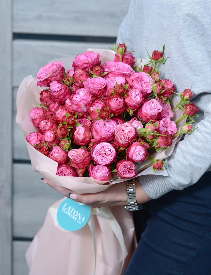 Bouquet ‹SHAKIRA› with peony roses