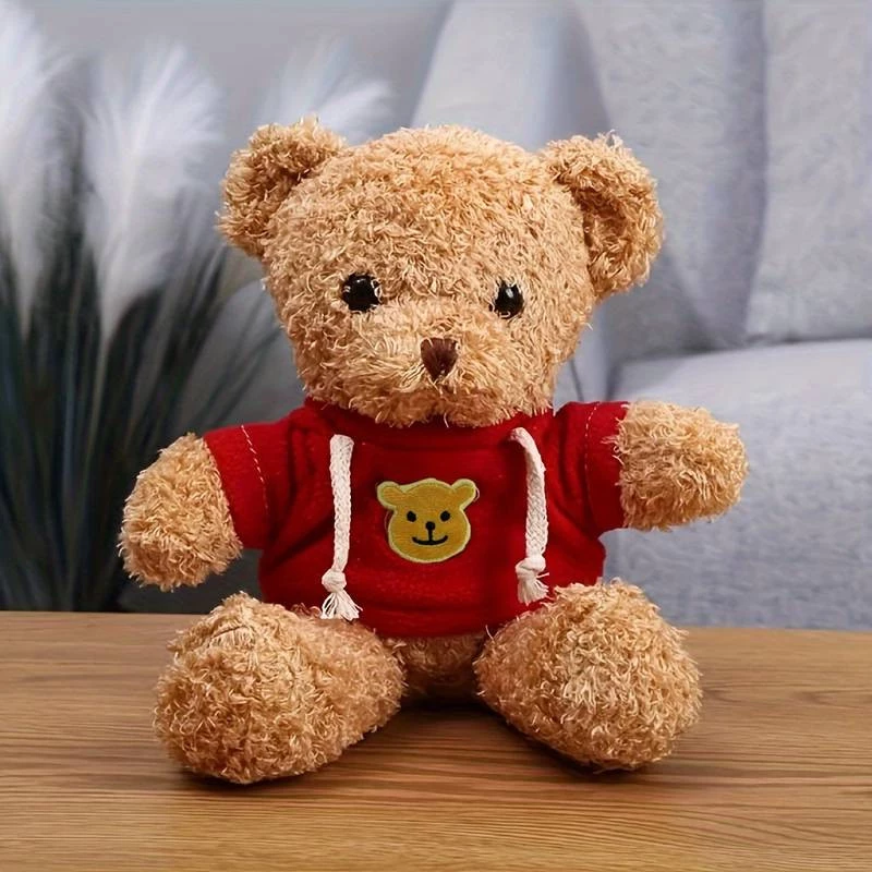 Teddy Bear Plush Toy with Hoodie