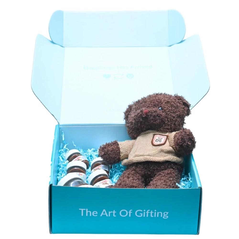 Nutella & Teddy Bear Gift Box