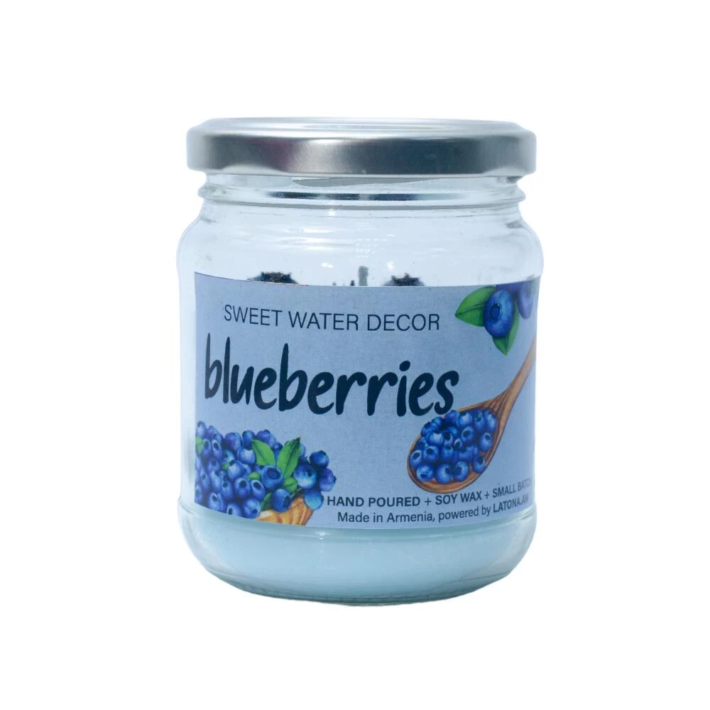 Blueberries Soy Candle